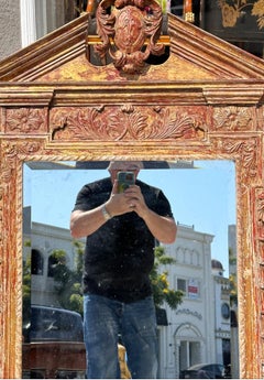 Chippendale Style Burton-Ching Giltwood Mirror