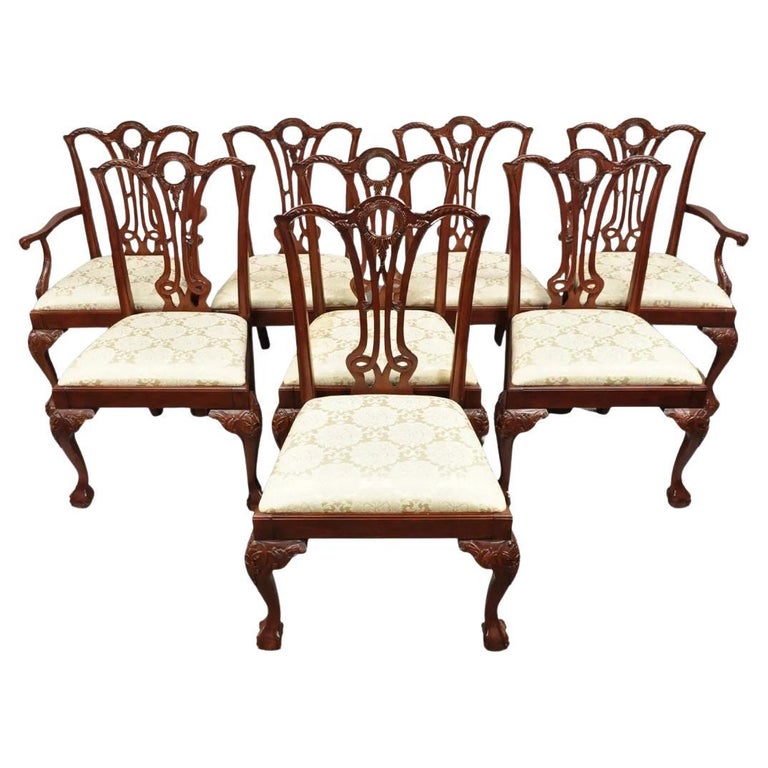 Chippendale Dining Chairs 96 For Sale on 1stDibs