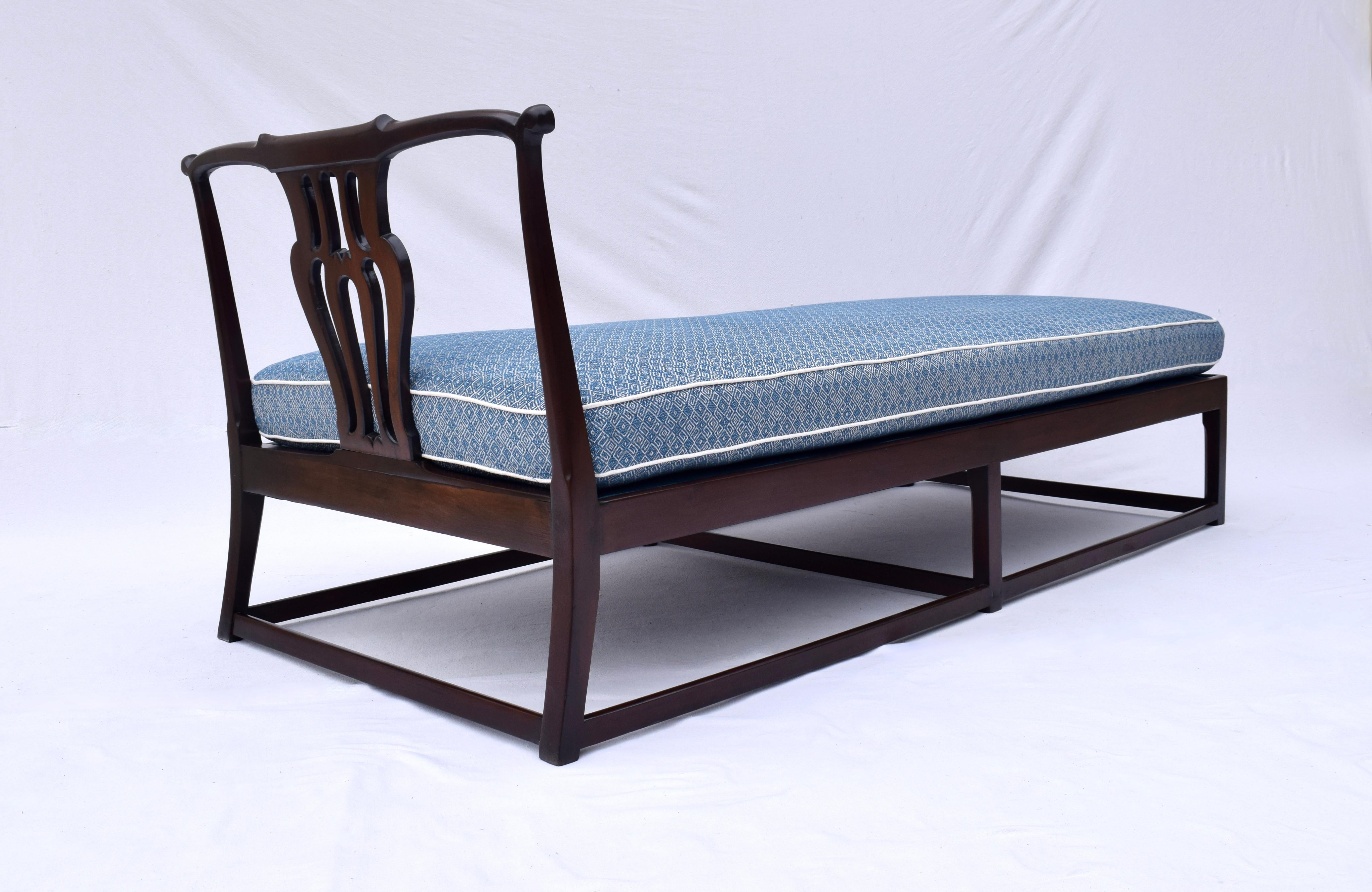Chaise-Tagesbett im Chippendale-Stil im Angebot 1
