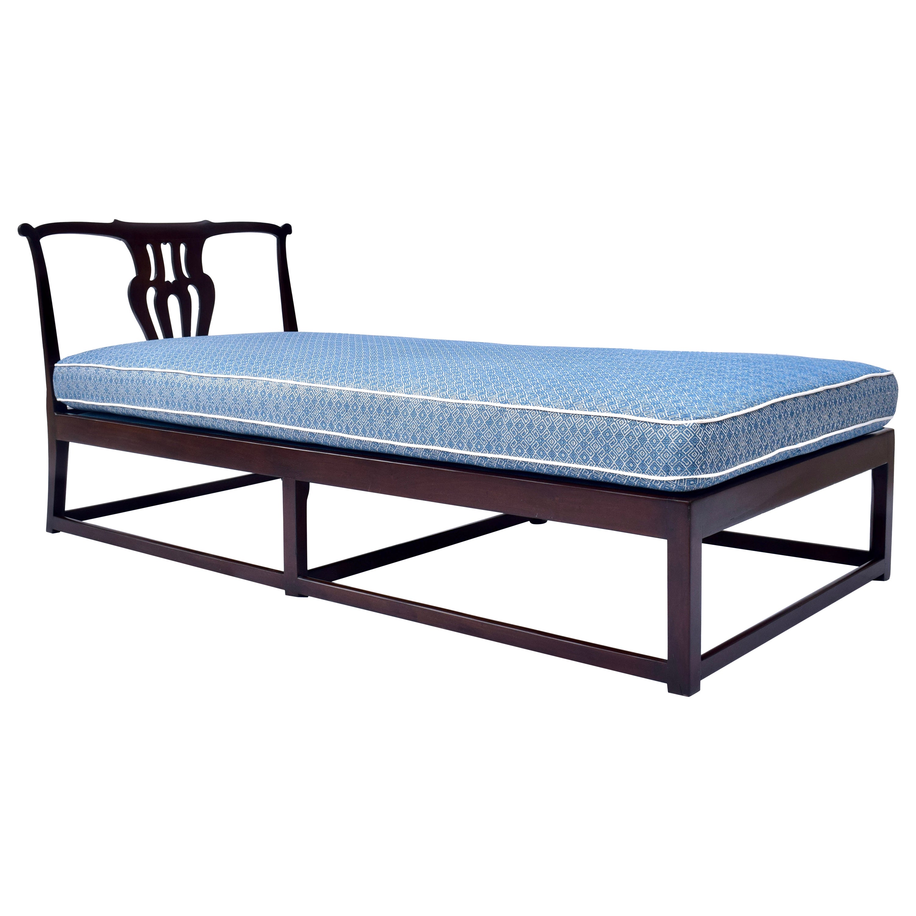 Chaise longue style Chippendale