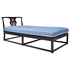 Chaise longue style Chippendale