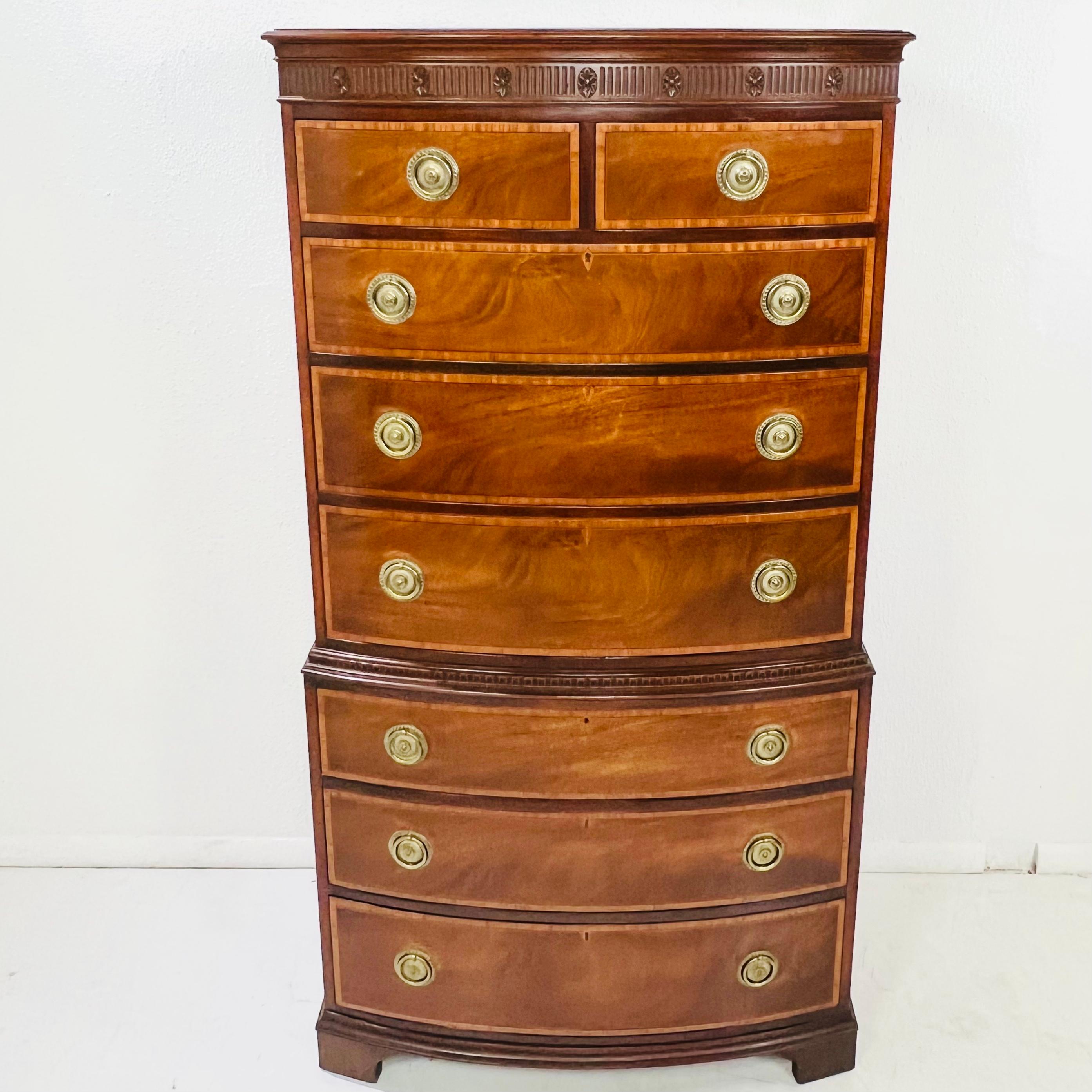 Cassettiera in stile Chippendale in vendita 8