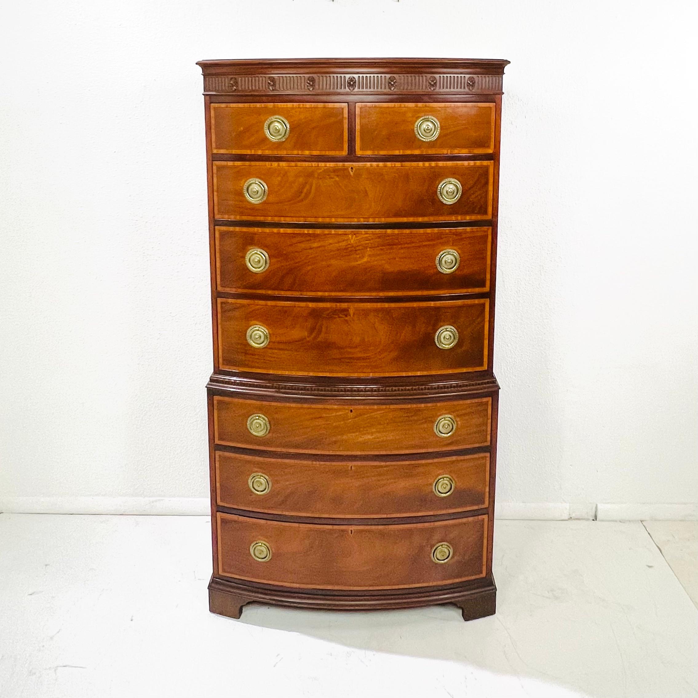 Cassettiera in stile Chippendale in vendita 10