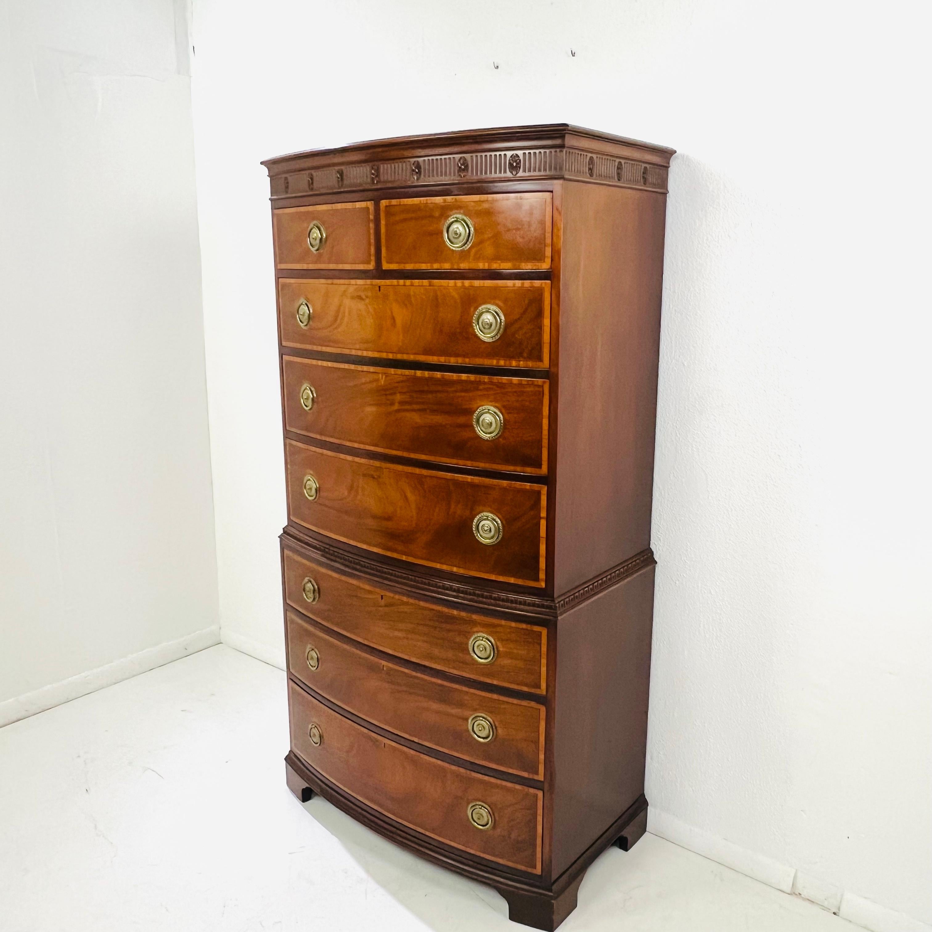 Cassettiera in stile Chippendale in vendita 12