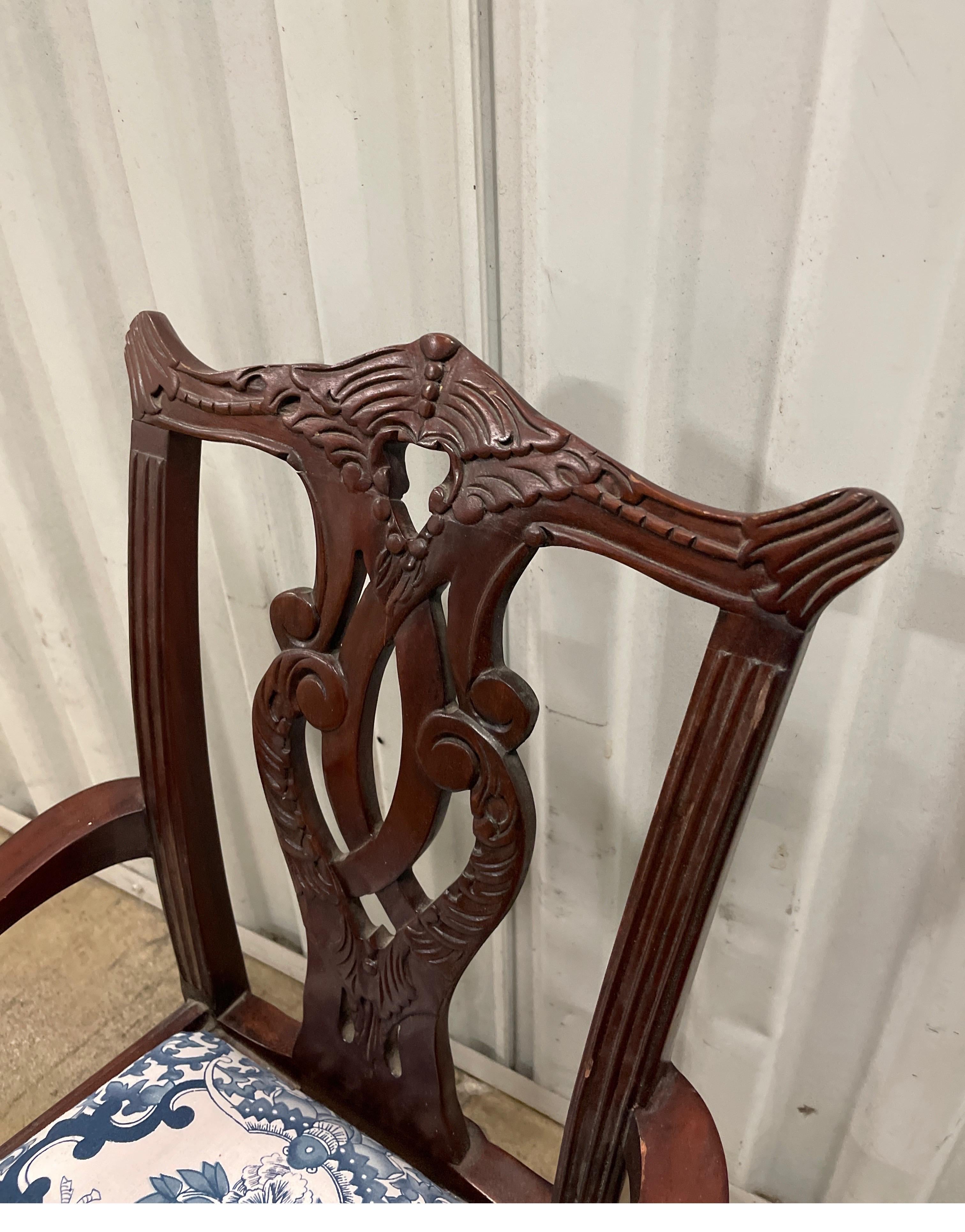 Chippendale Style Child's Chair For Sale 1