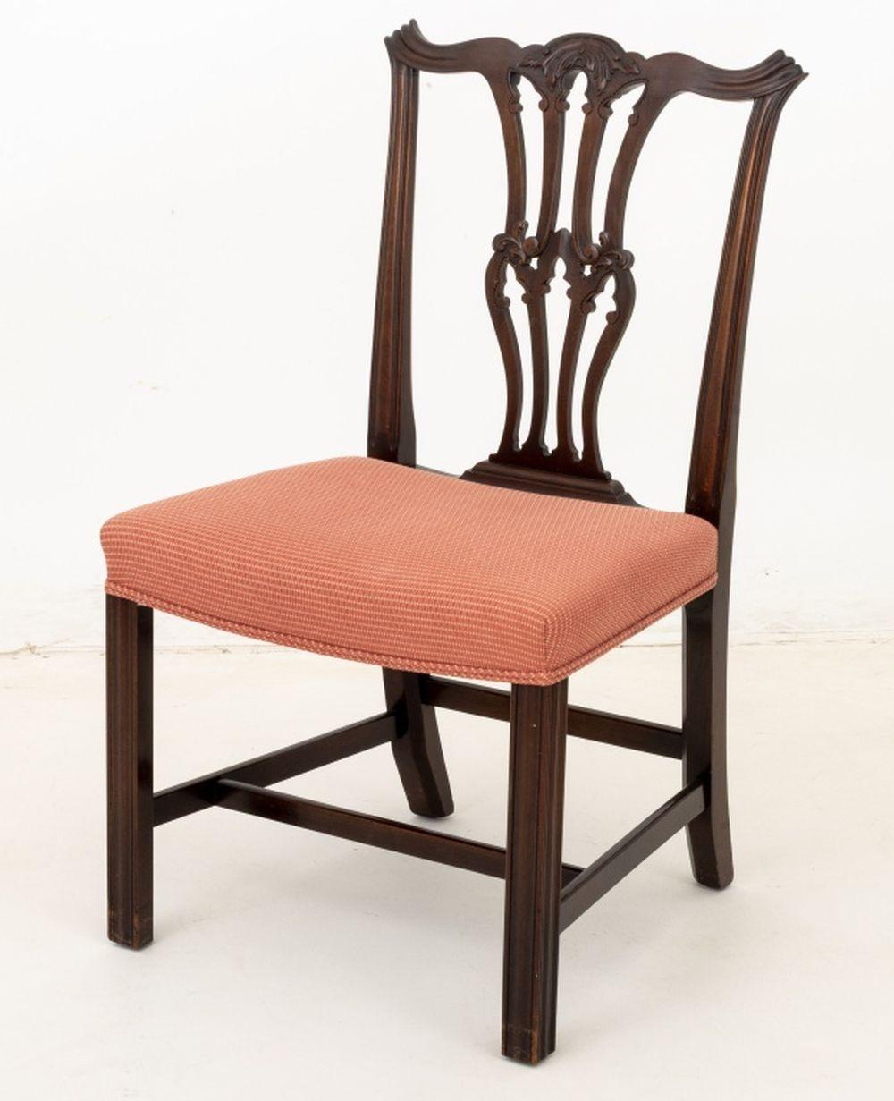Chippendale Style Dining Chairs, 8 For Sale 2