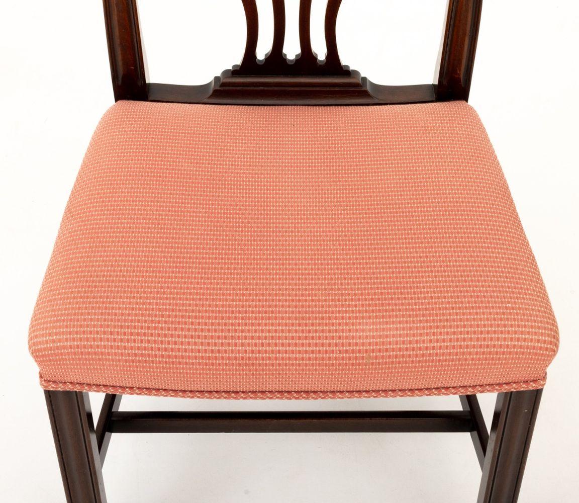 Chippendale Style Dining Chairs, 8 For Sale 4