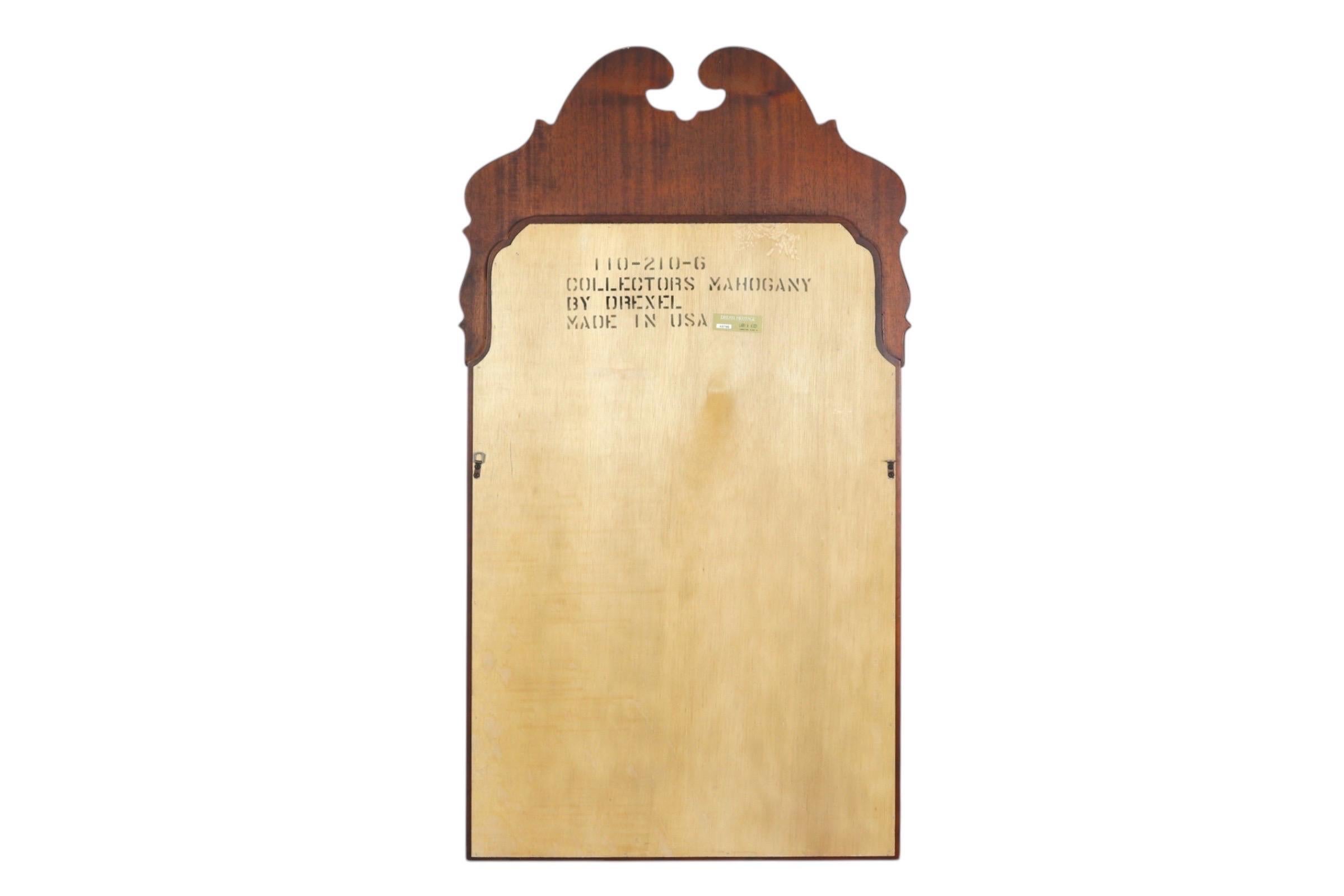 Chippendale Style Drexel Wall Mirror For Sale 1
