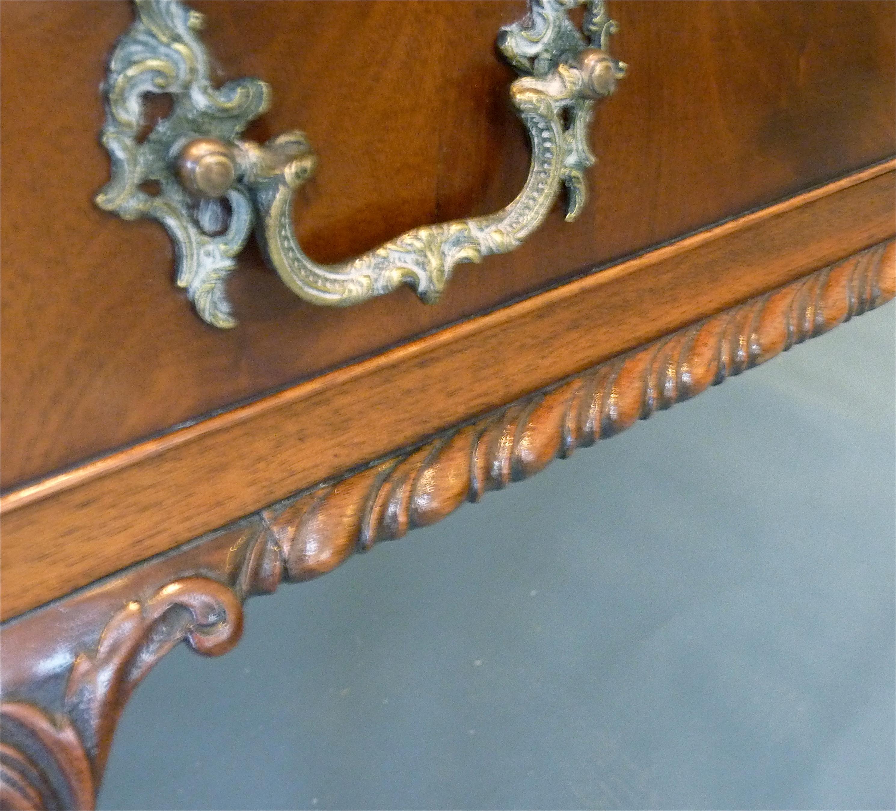 “Chippendale” Style English Writing Table 3