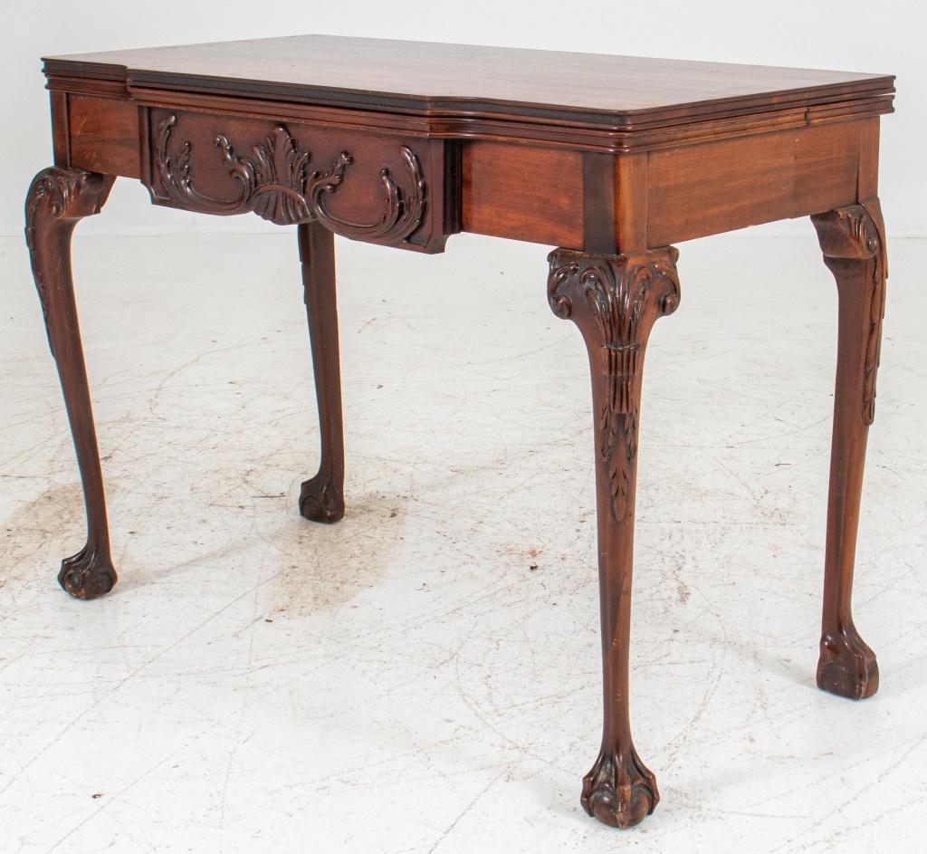 Georgian Chippendale Style Extending Pier Table For Sale