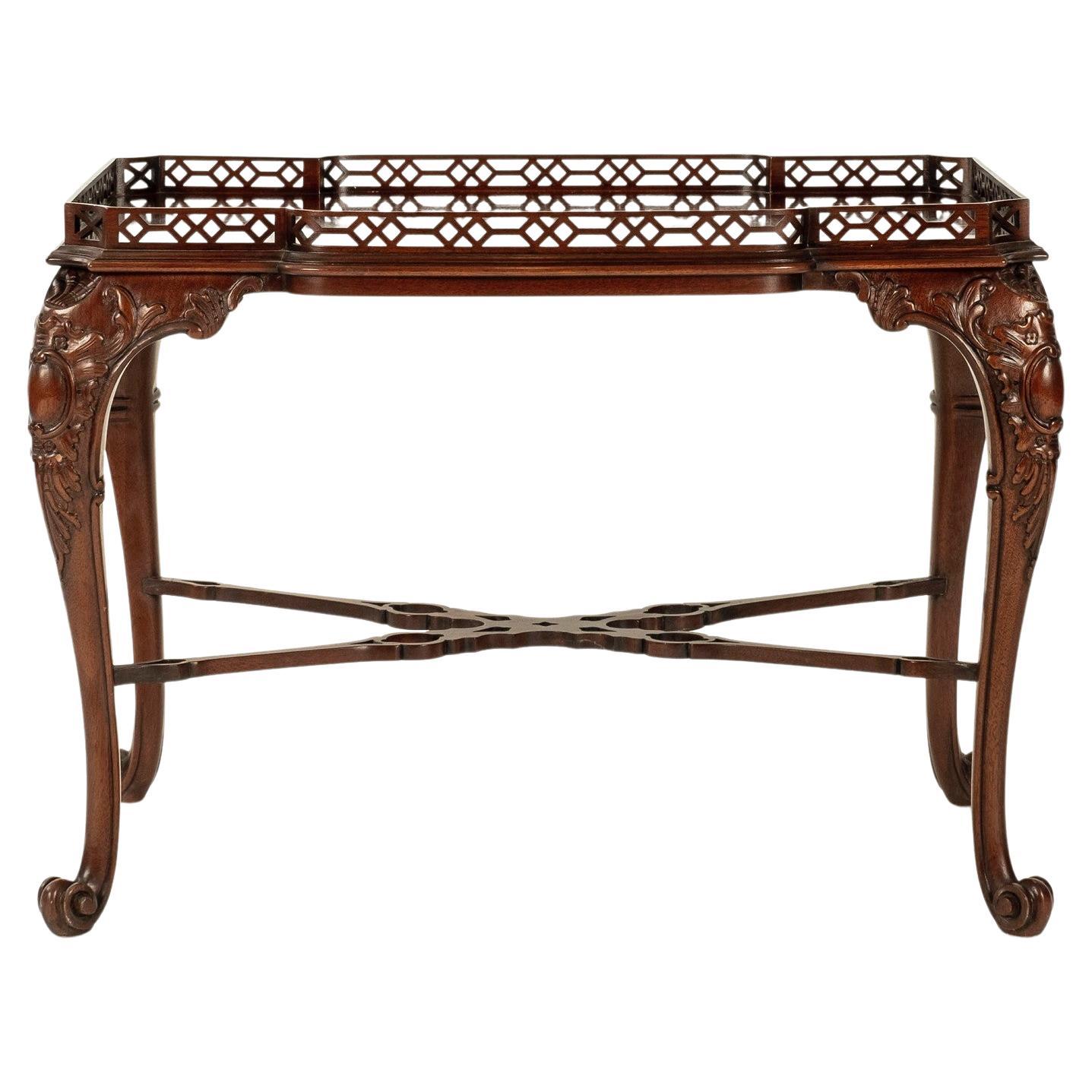 Chippendale Style Gallery Table