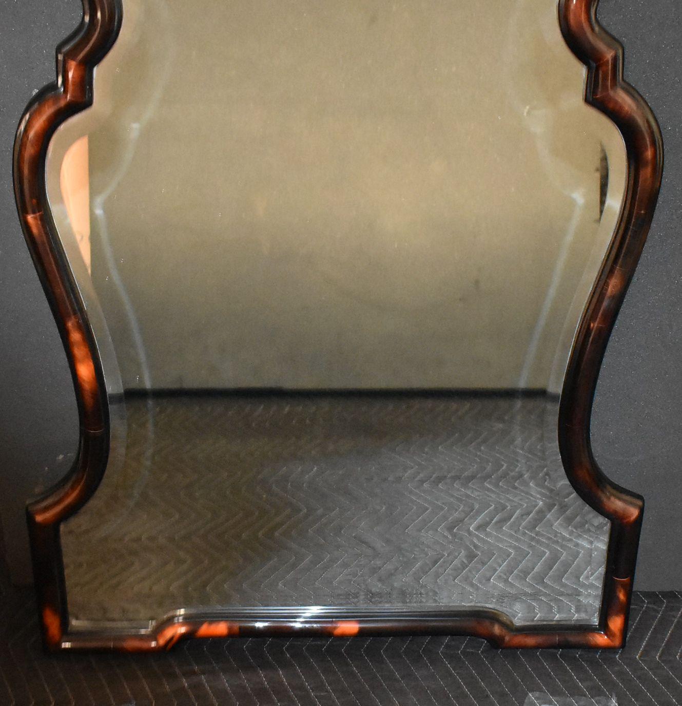 American Chippendale Style Horn Mirror
