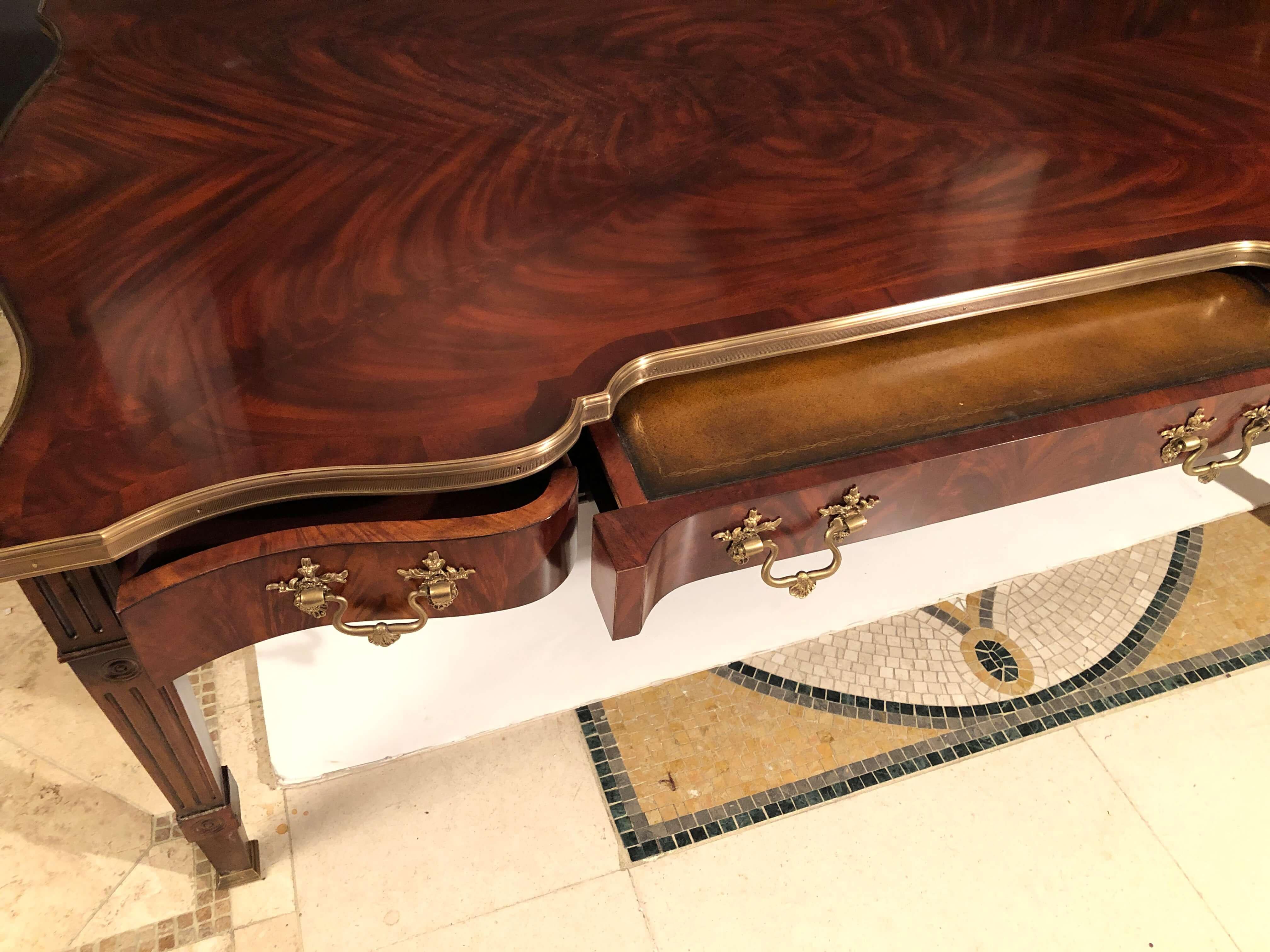 English Chippendale Style Mahogany Cocktail Table