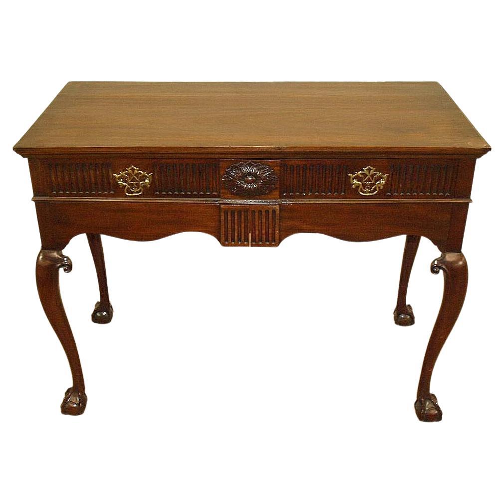 Chippendale Style Mahogany Console