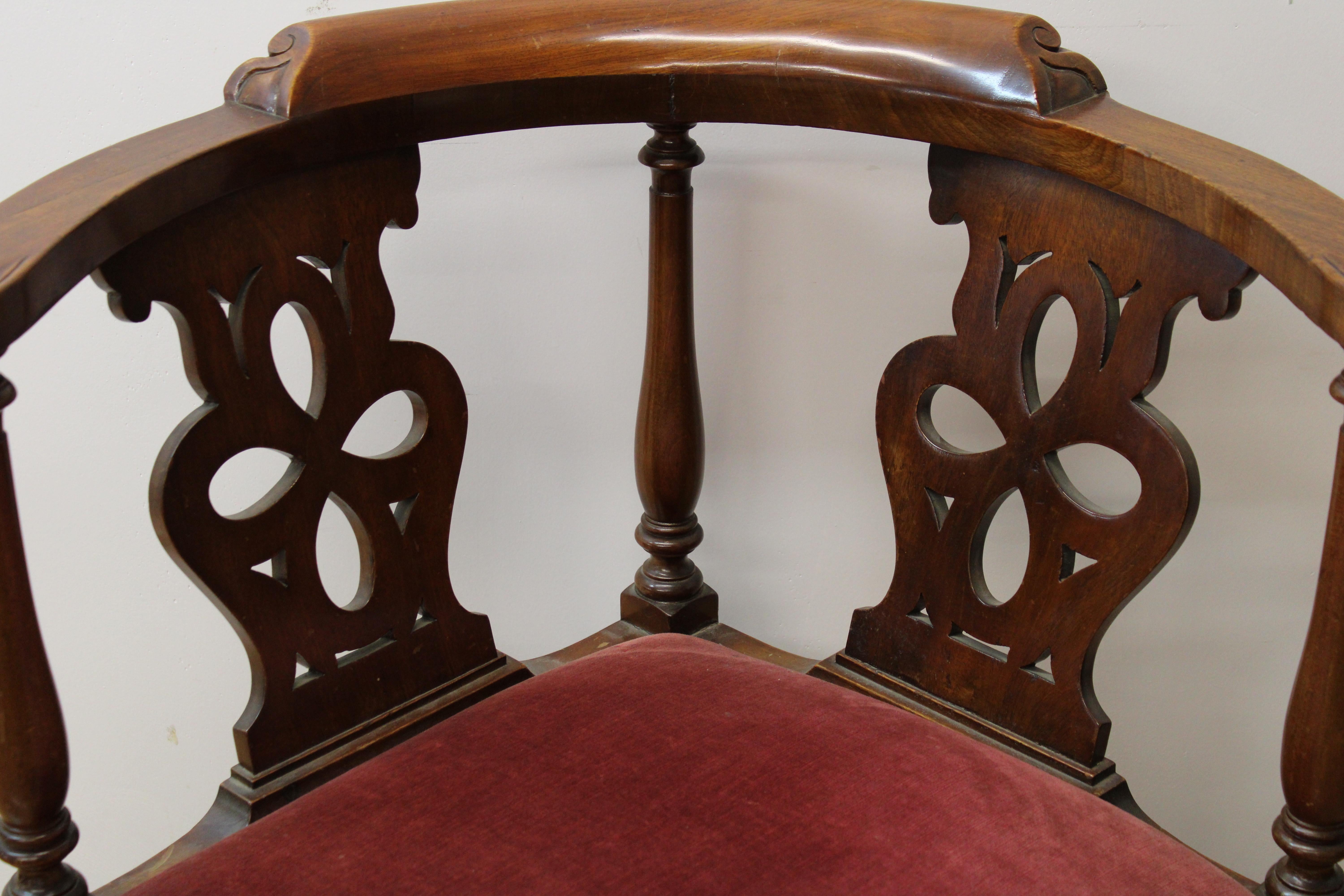 chippendale corner chair