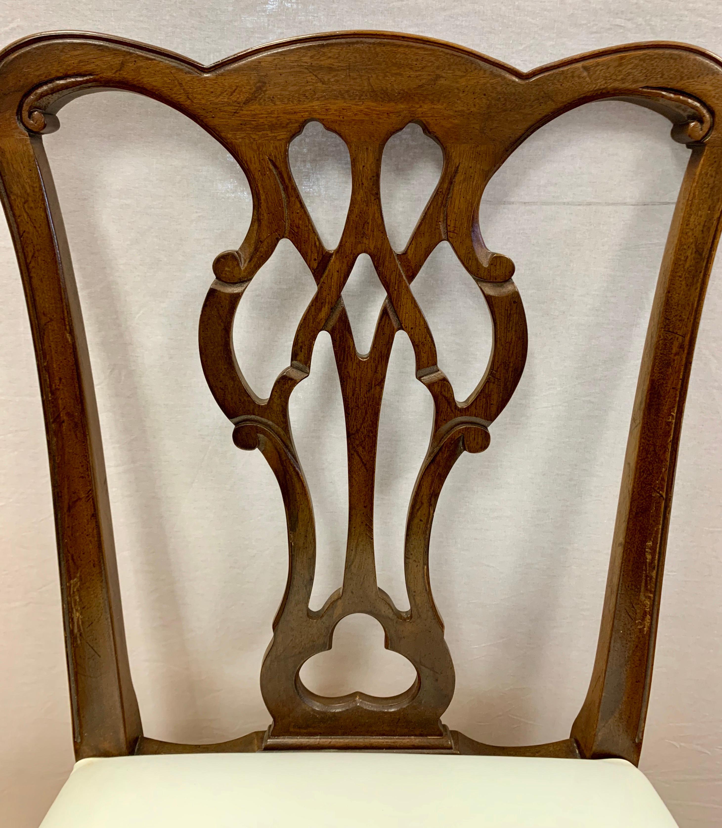 chippendale table and chairs