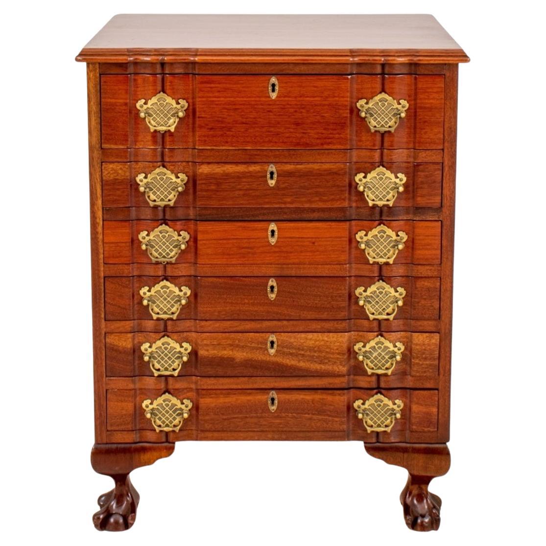 Chippendale Style Mahogany Silver Chest