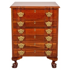 Chippendale Style Mahogany Silver Chest
