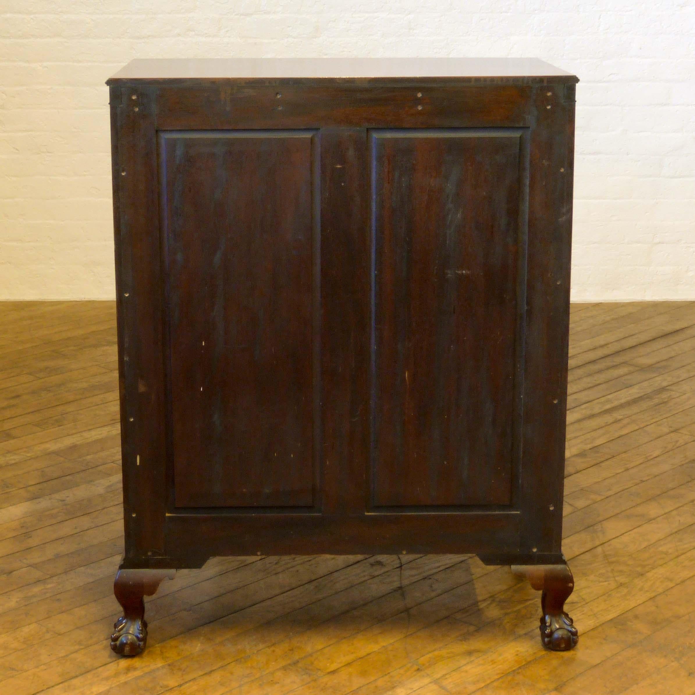 Chippendale Style Mahogany Tallboy For Sale 1