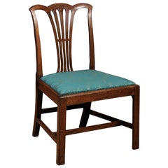 Chippendale Style Side Chair in Mahogany, England, circa 1840