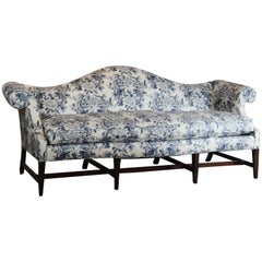 Vintage Chippendale Style Sofa