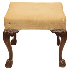 Antique Chippendale Style Stool