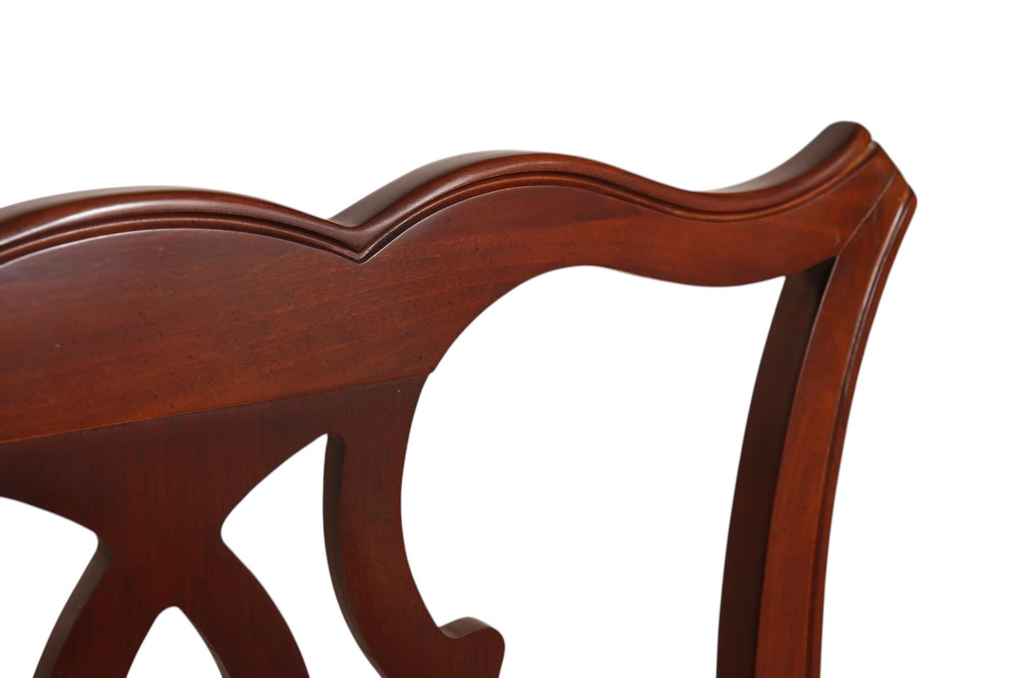 Chippendale Style Twin Headboards by Drexel - A Pair In Good Condition For Sale In Bradenton, FL