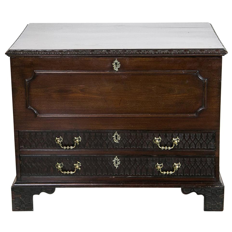 Chippendale Style Two-Drawer Blanket Chest For Sale