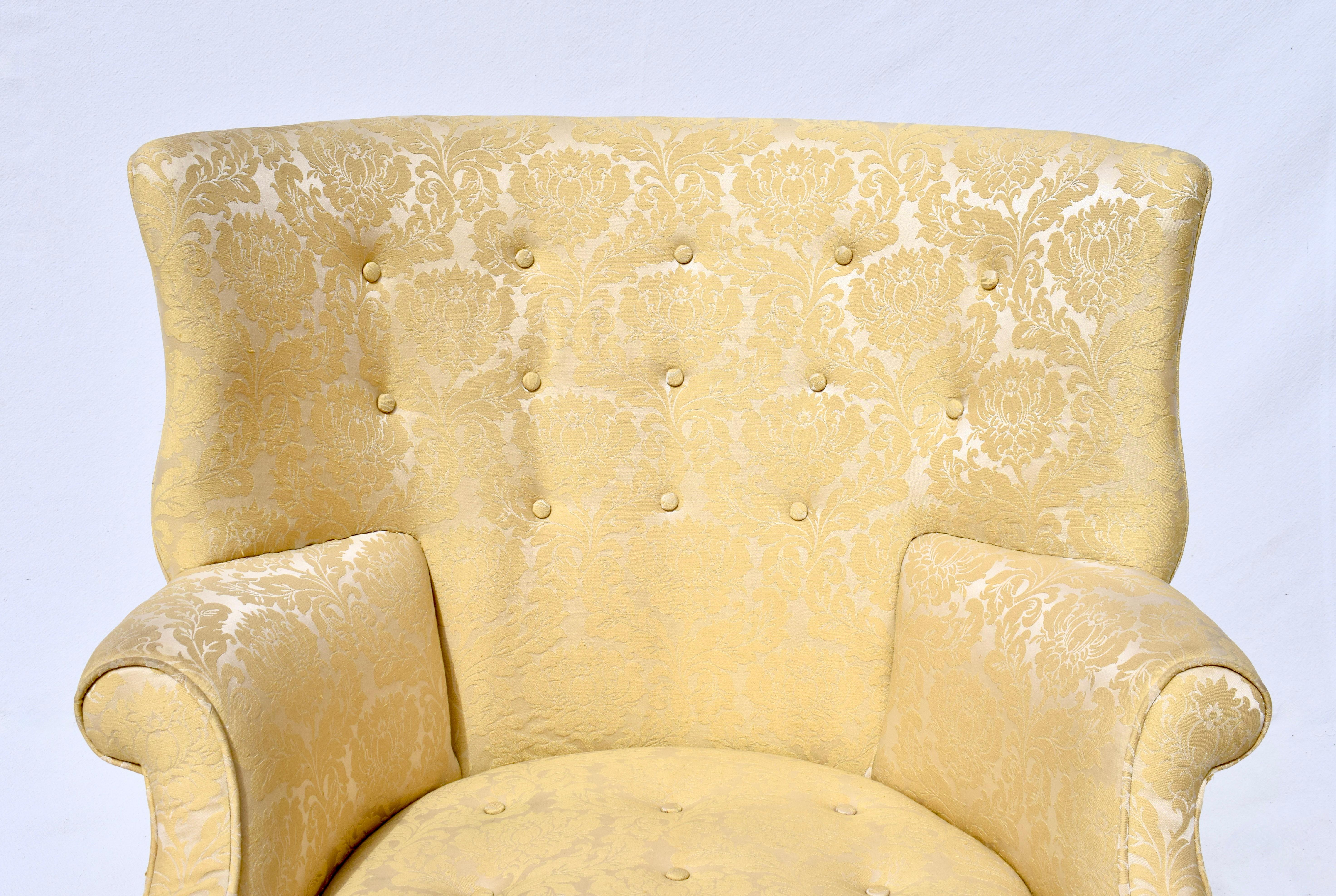 Sedie Wingback in stile Chippendale, coppia in vendita 2
