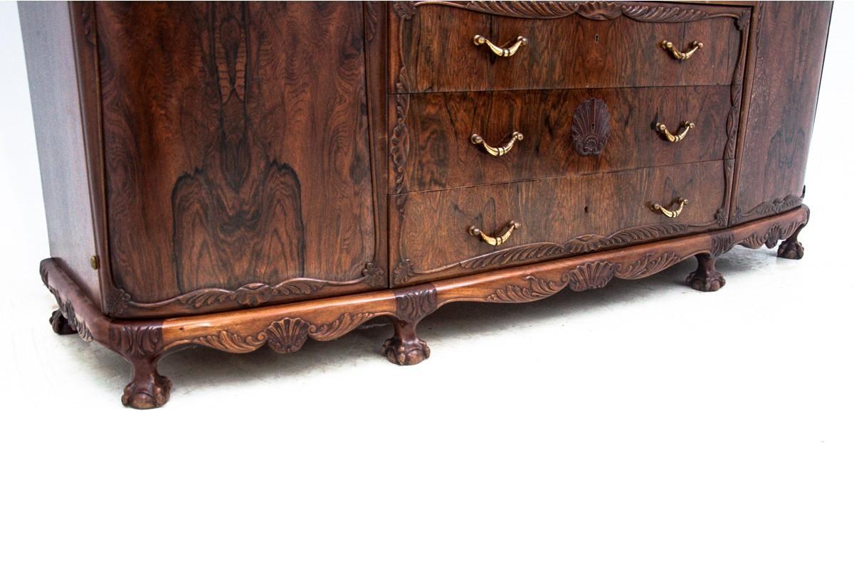 Armoire Chippendale, Europe occidentale, milieu du 20e siècle. 5