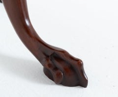 Chippendale Wine Table Mahogany Side 1920