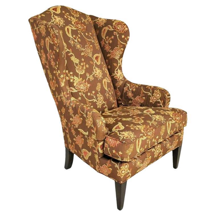 Chippendale Wingback Armchair by Ethan Allen