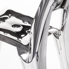Chippensteeel 0.5 Chair by Zieta, Polished Stainless Steel