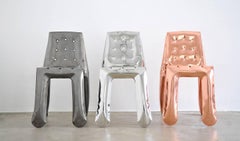 Sedia Chippensteeel 1.0 di Zieta Prozessdesign, versione acciaio inox Inox