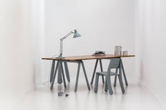 Chippensteel 0.5 Polished Blue Grey Color Sedute in alluminio di Zieta