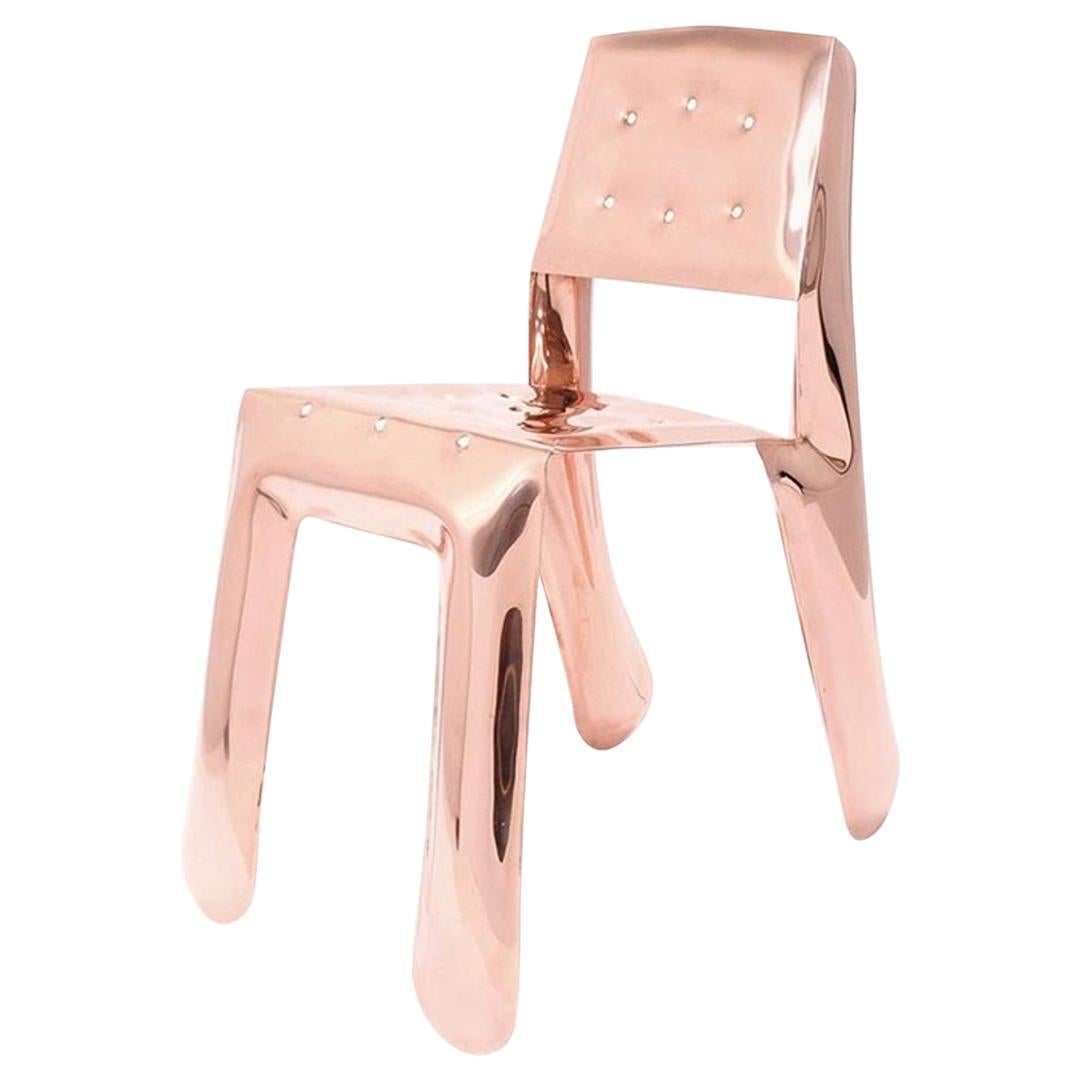 Chippensteel 0.5 Polished Copper Seating by Zieta