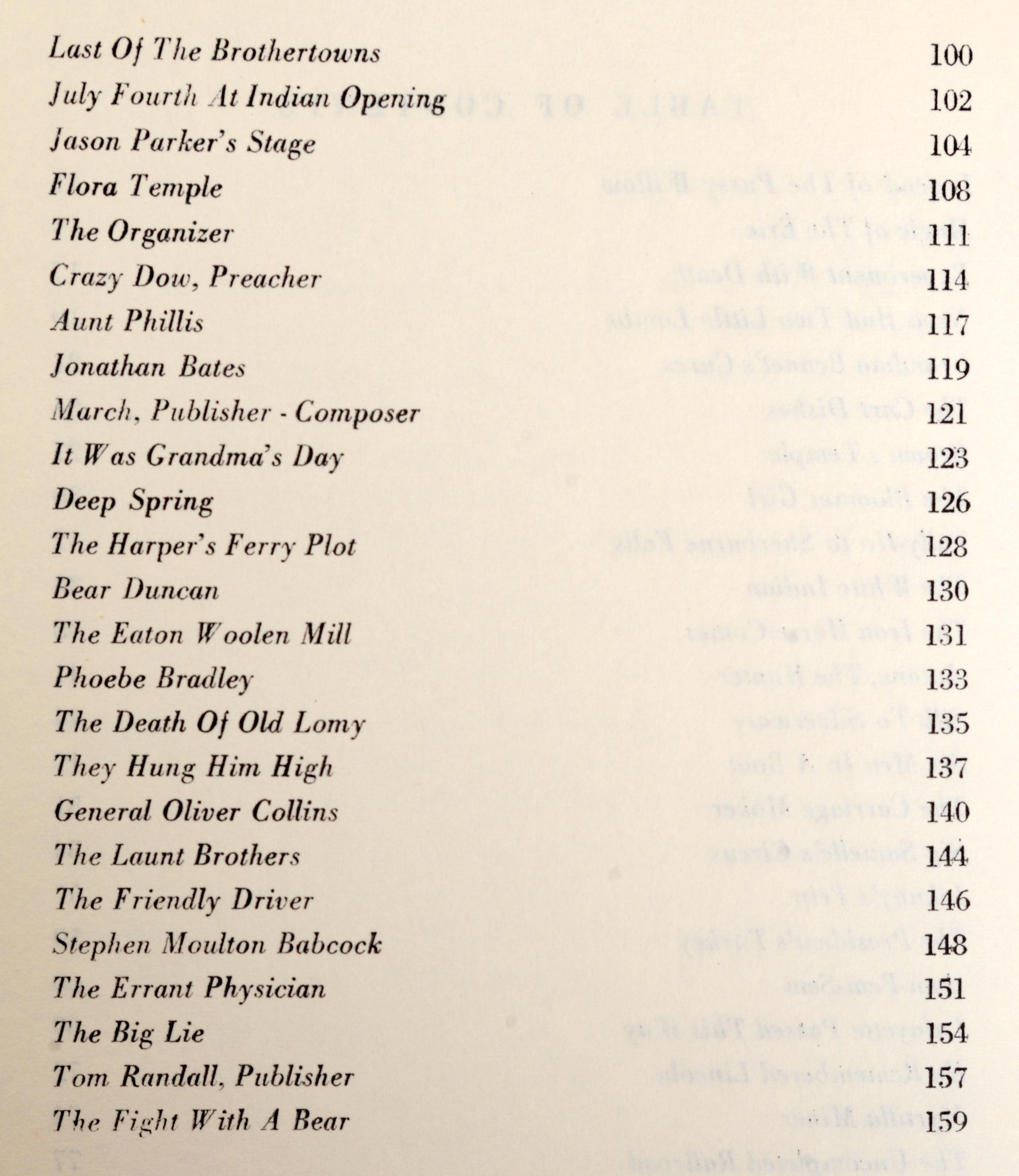Chips and Shavings : Stories of Upstate New York (Histoires du nord de l'État de New York) de George Walter, 1ère édition Bon état - En vente à valatie, NY