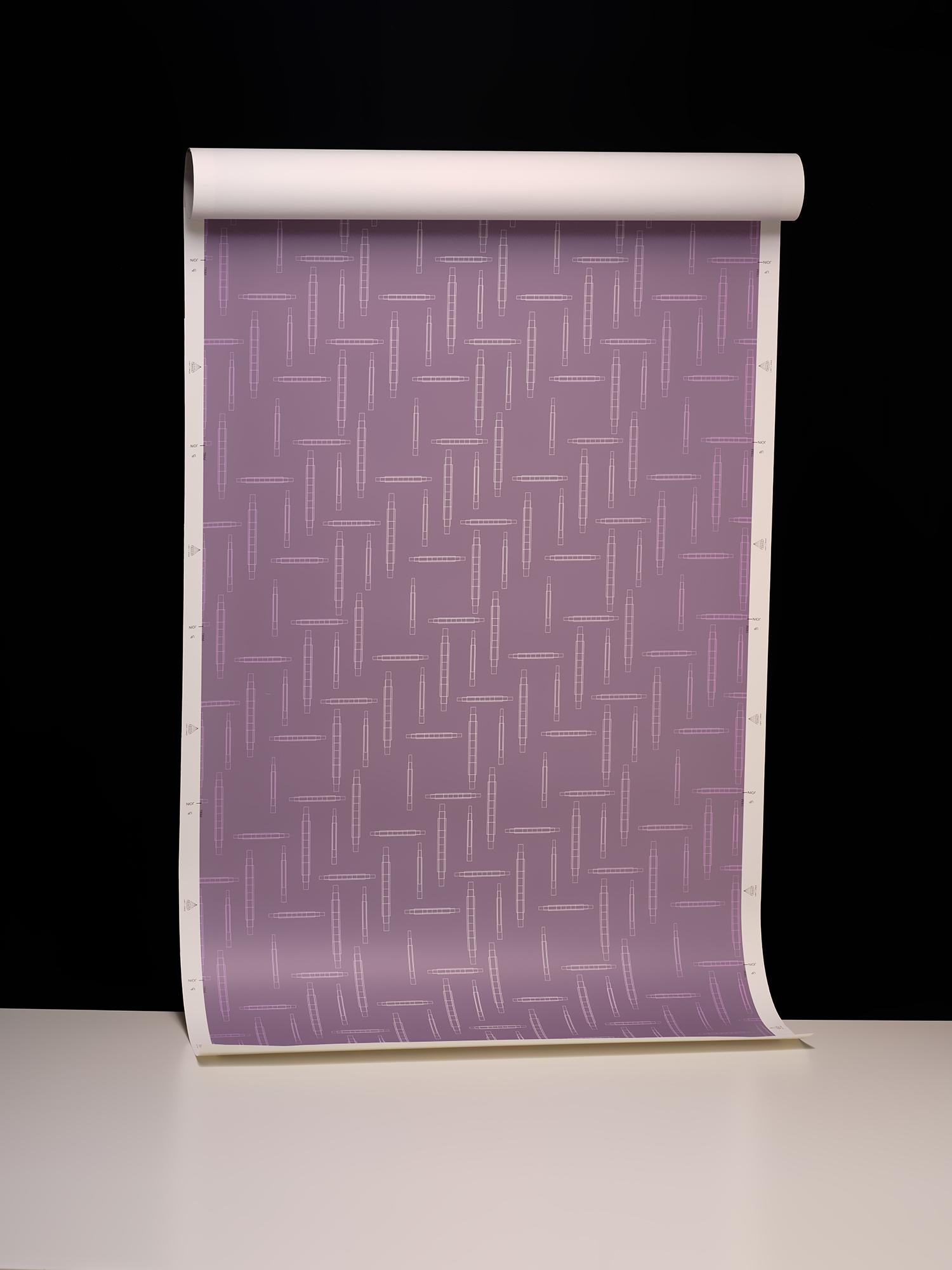 Papel Pintado Ombre Chips Inspirado en el Art Decó Hecho a mano en venta