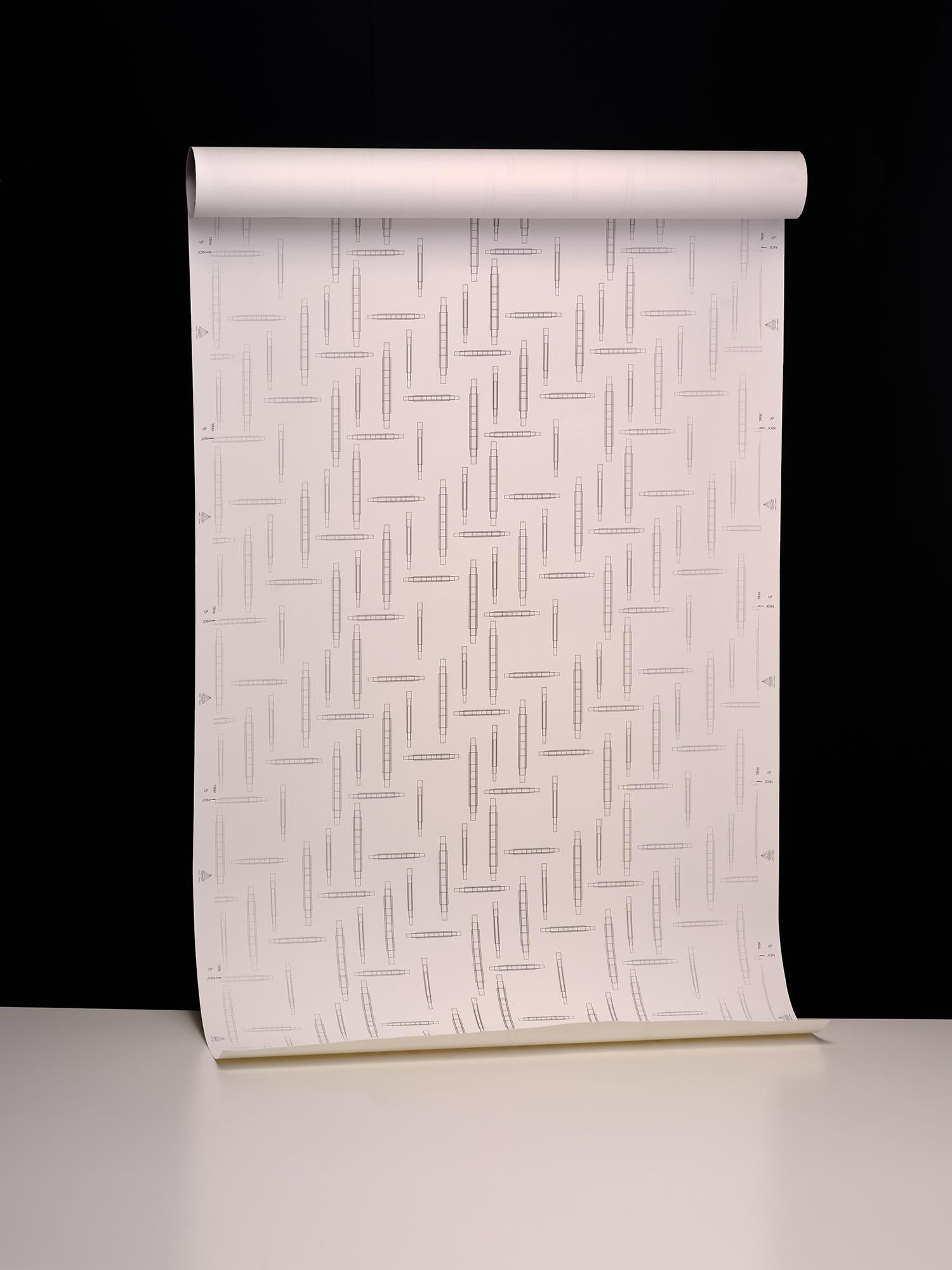 Papel Pintado Ombre Chips Inspirado en el Art Decó en venta 3