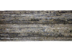 Chique French Country Antique Limestone Fireplace Surround