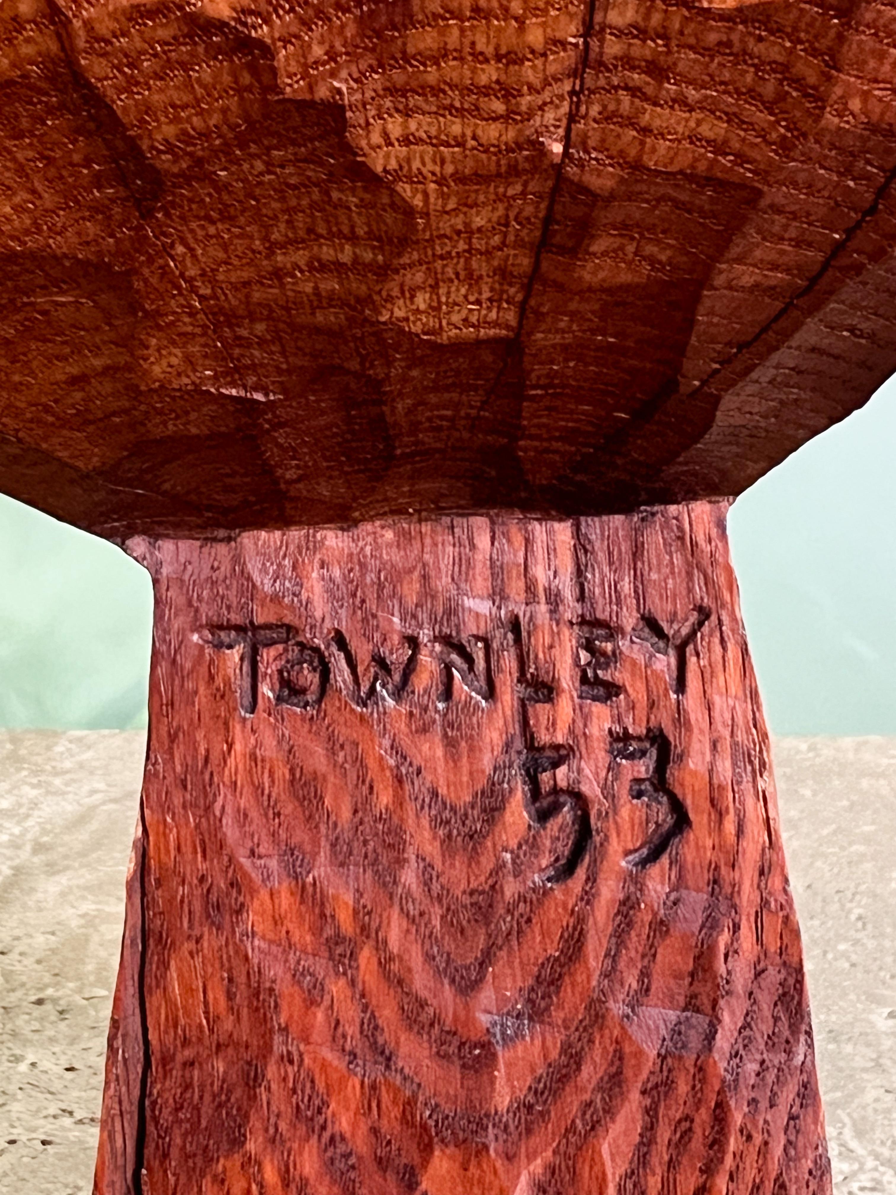 Scultura in Oak cesellata di Hugh Townley in vendita 3