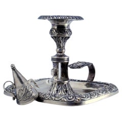 Chiseled silver paddle with flame arrestor