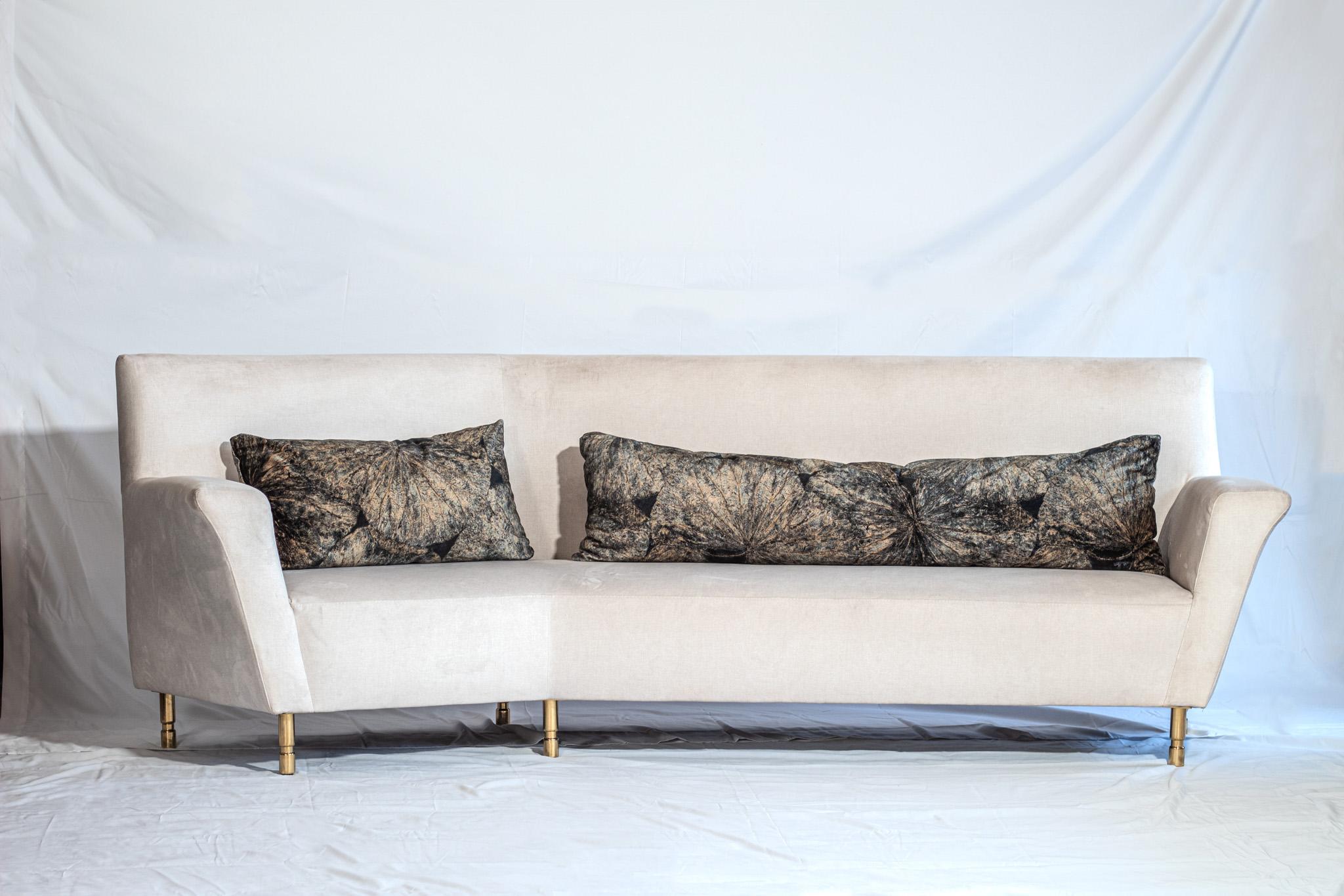 Art Deco Chisme - Contemporary Angular Cocktail Sofa For Sale
