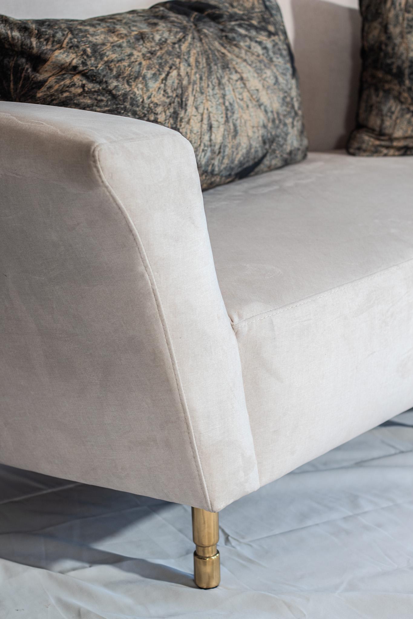 Turned Chisme - Contemporary Angular Cocktail Sofa For Sale