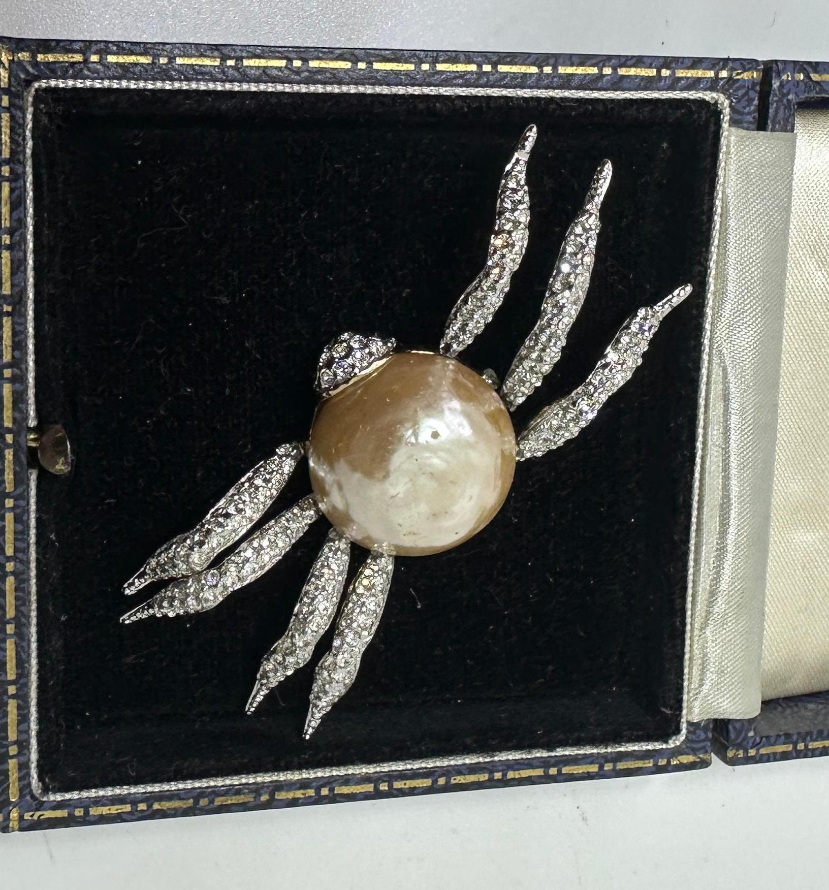 Indulge in a piece of Musical Theater History with Chita Rivera's iconic Spider Brooch Pin worn to celebrate the Broadway run of 