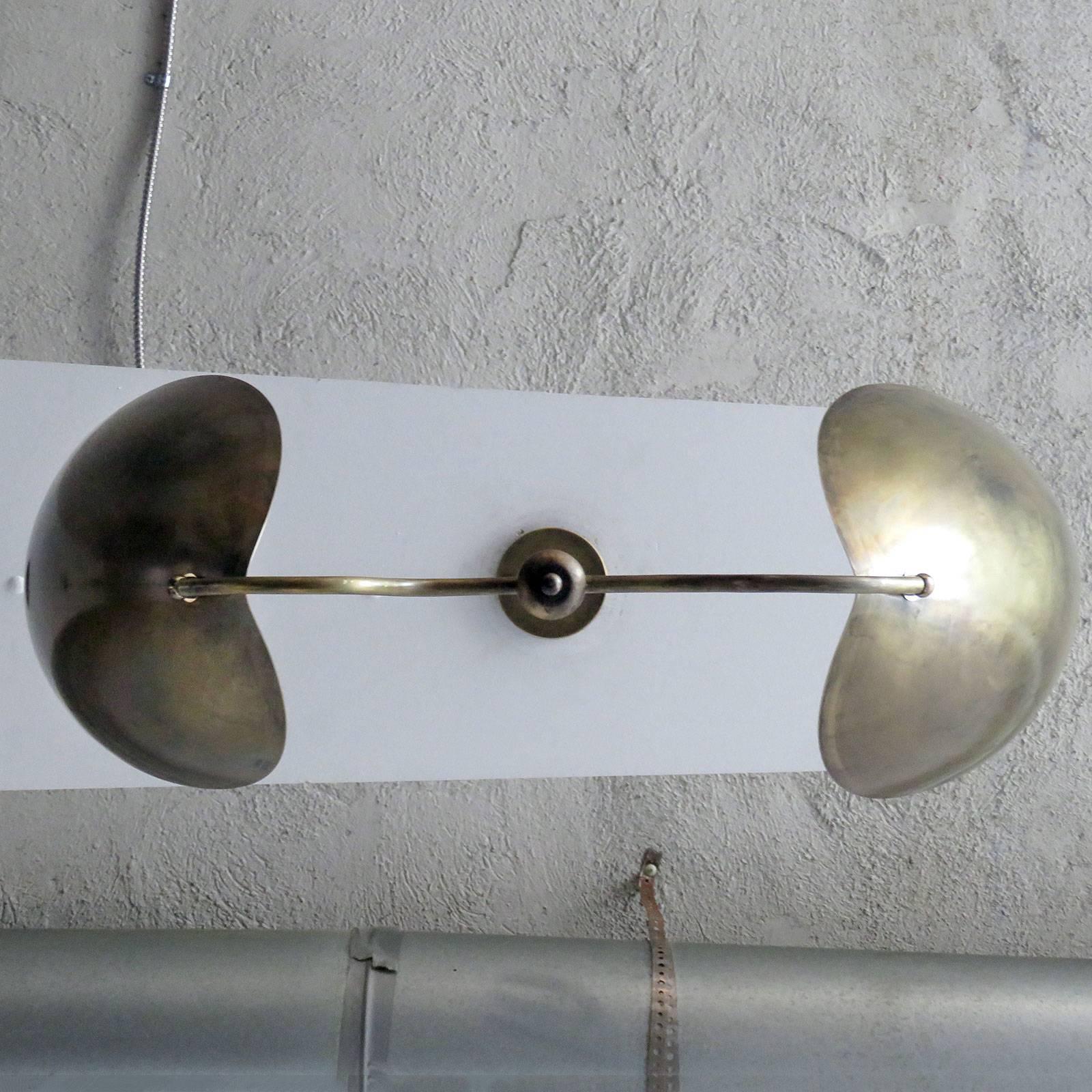 Ottone Lampadario Chiton-2 di Gallery L7 in vendita