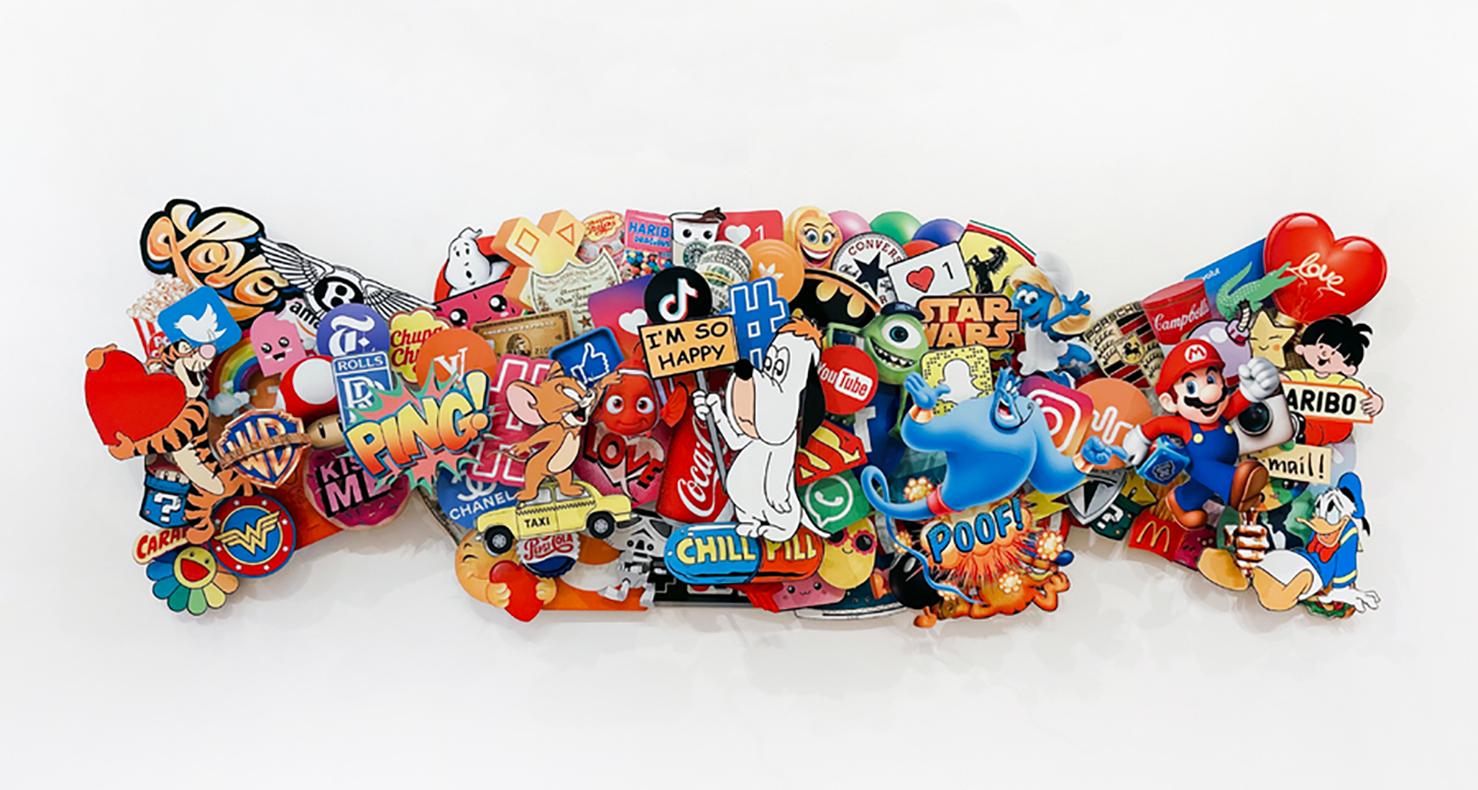 Pop Candy XL - Sculpture by Chloé Bolloré