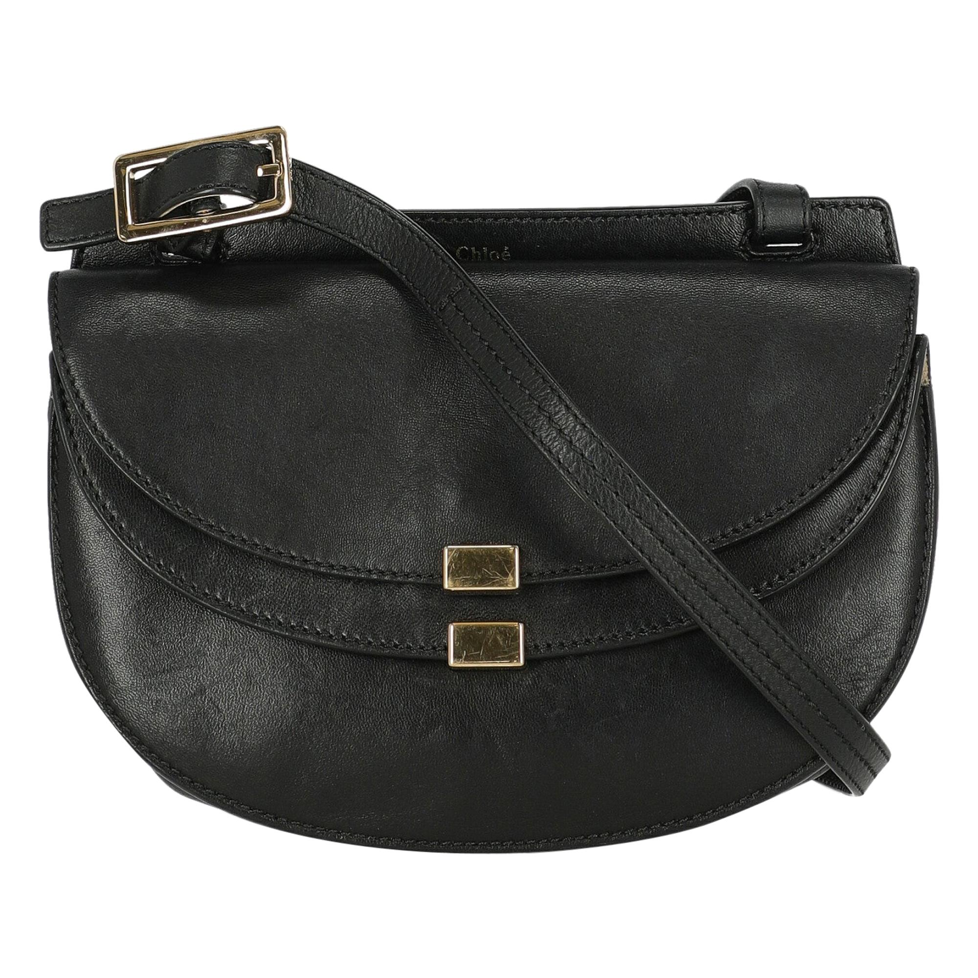 ChloÃ© Woman Shoulder bag  Black Leather