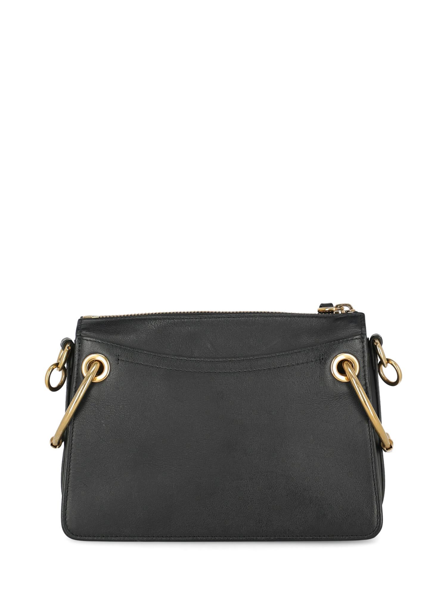 ChloÃ© Woman Shoulder bag Navy Leather In Fair Condition For Sale In Milan, IT