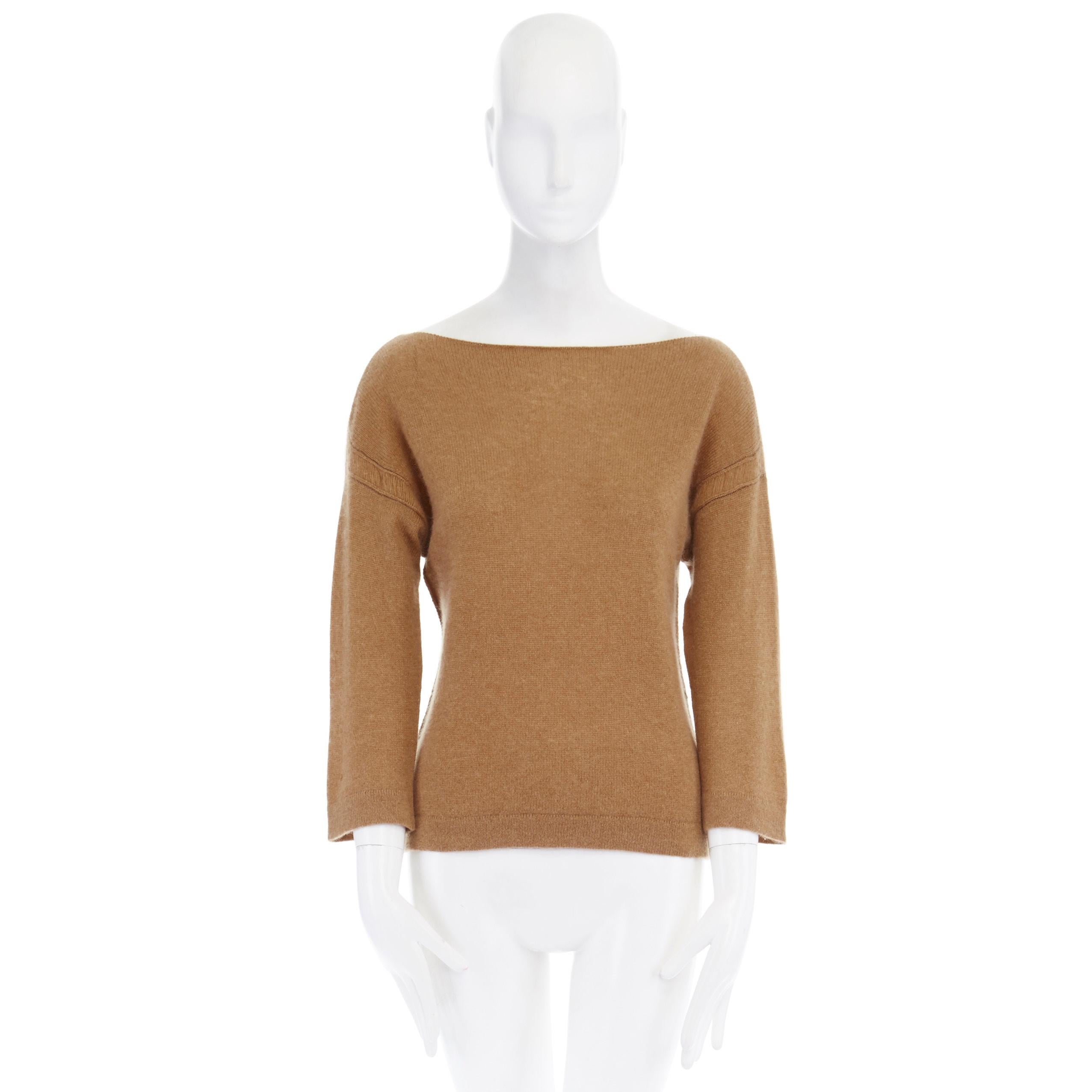 camel brown sweater